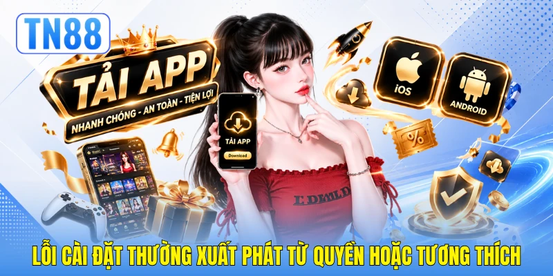 Lỗi cài đặt thường xuất phát từ quyền hoặc tương thích Lỗi cài đặt thường xuất phát từ quyền hoặc tương thích
