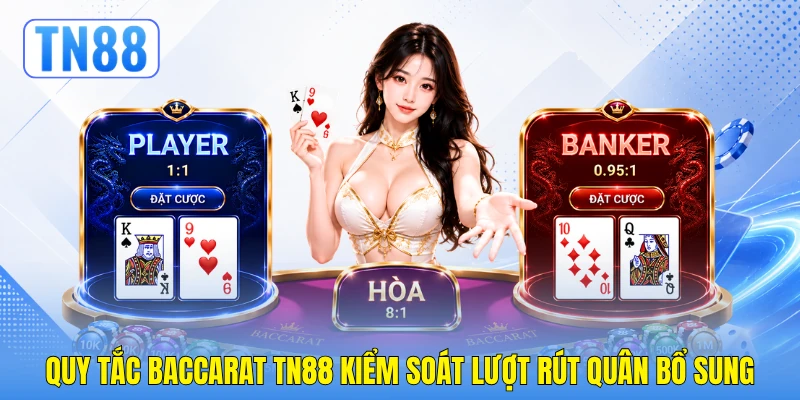 Quy tắc baccarat TN88 kiểm soát lượt rút quân bổ sung Quy tắc baccarat TN88 kiểm soát lượt rút quân bổ sung