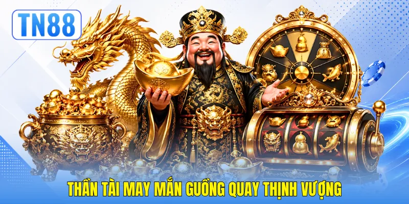 Thần tài may mắn guồng quay thịnh vượng